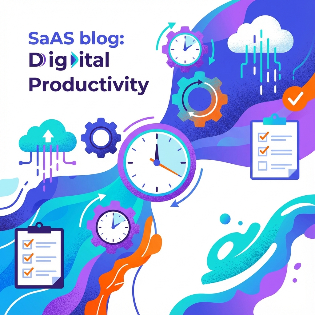 Productivity Tools Illustration